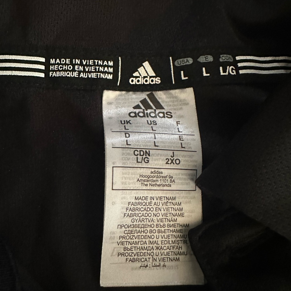 Adidas Black Wofford Baseball Polo Shirt - Picture 2 of 3